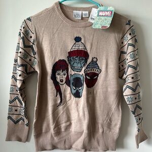 Disney Marvel Holiday Crew Sweatshirt